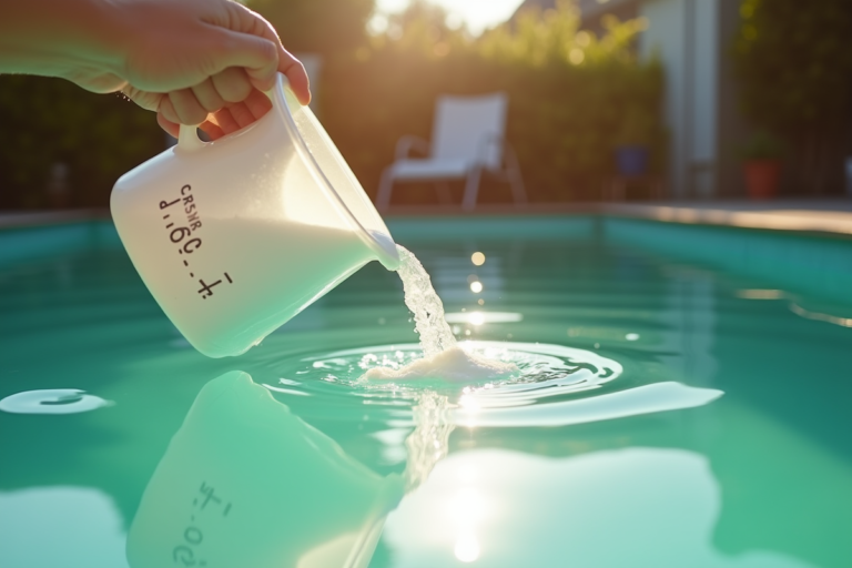 Bicarbonate Produit Miracle Eau Verte Piscine www.bricodeco-home.fr