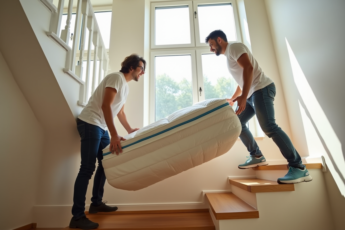 matelas déménagement