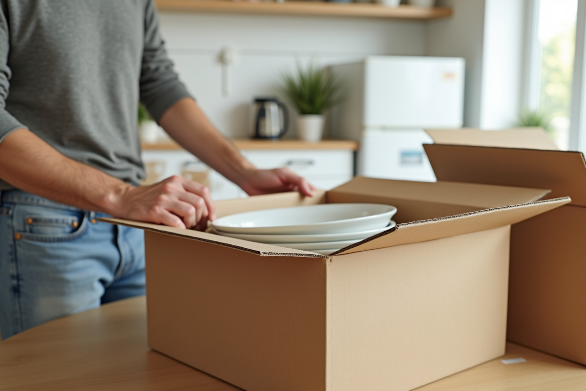 cartons déménagement